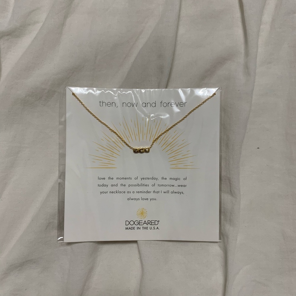 Dogeared Then, Now, and Forever Necklace